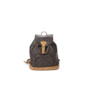 RRP £1045 Louis Vuitton Montsouris Brown Shoulder Bag Grade AB AAR9848 (Bags Are Not On Site, Please