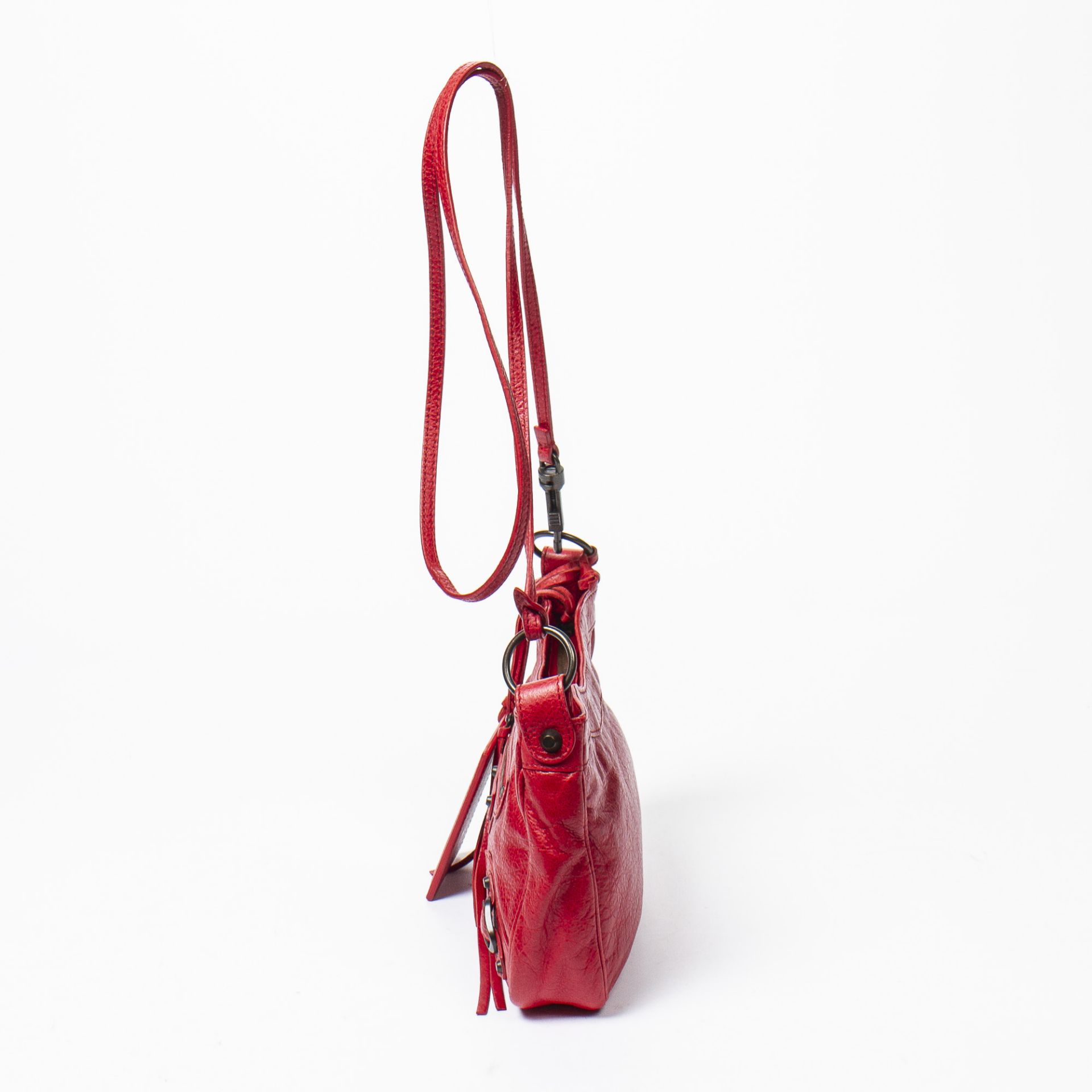 RRP £565 Balenciaga Classic Hip Red Shoulder Bag AAQ2672 (Bags Are Not On Site, Please Email For - Image 4 of 7