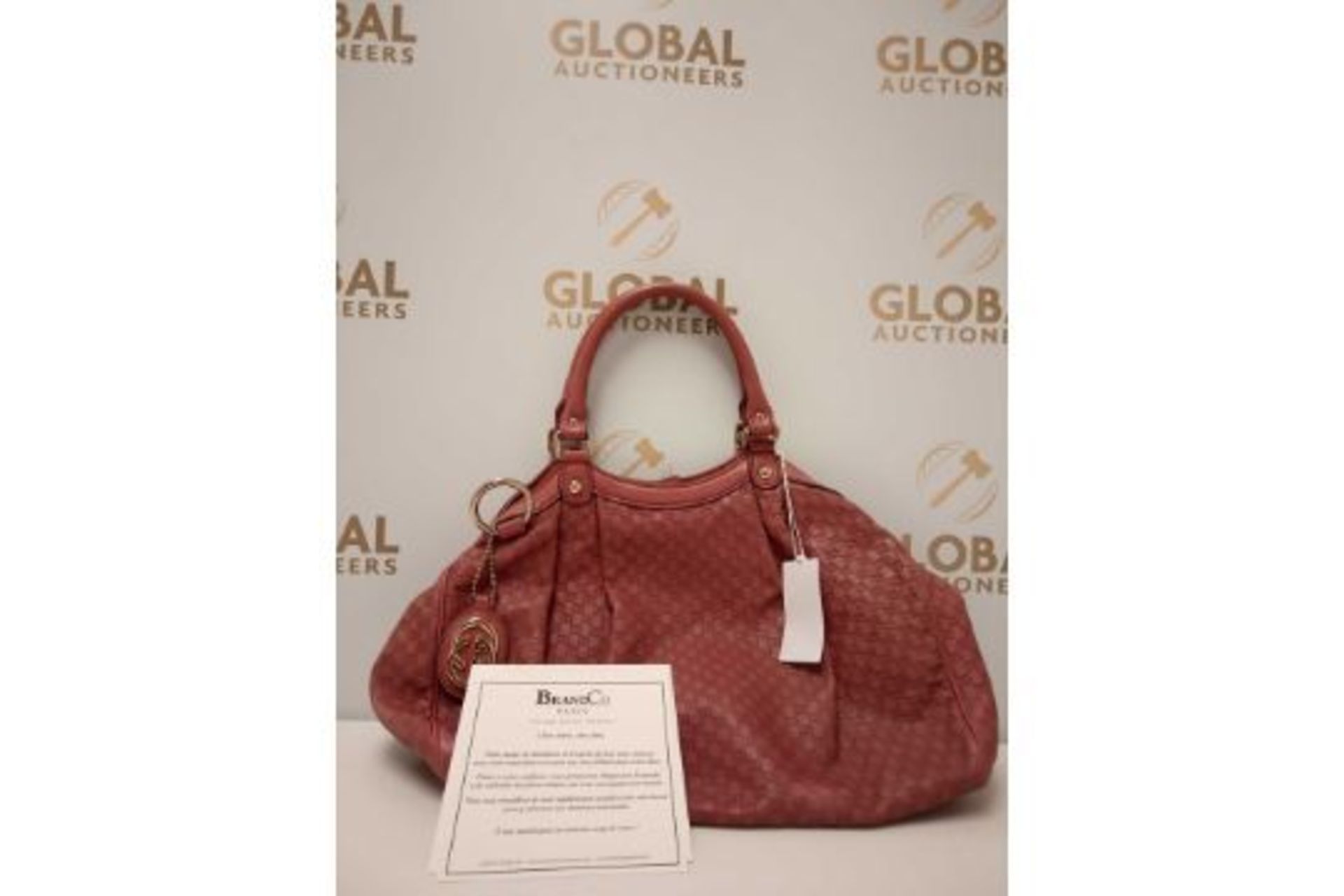 RRP £860 Gucci Sukey Dark Pink Micro Guccissima Leather Aao3425, Grade A (Appraisals Available On - Image 2 of 2