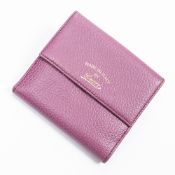 RRP £255 Gucci Compact Bifold Wallet Purple Grade A AAR7664 (Bags Are Not On Site, Please Email