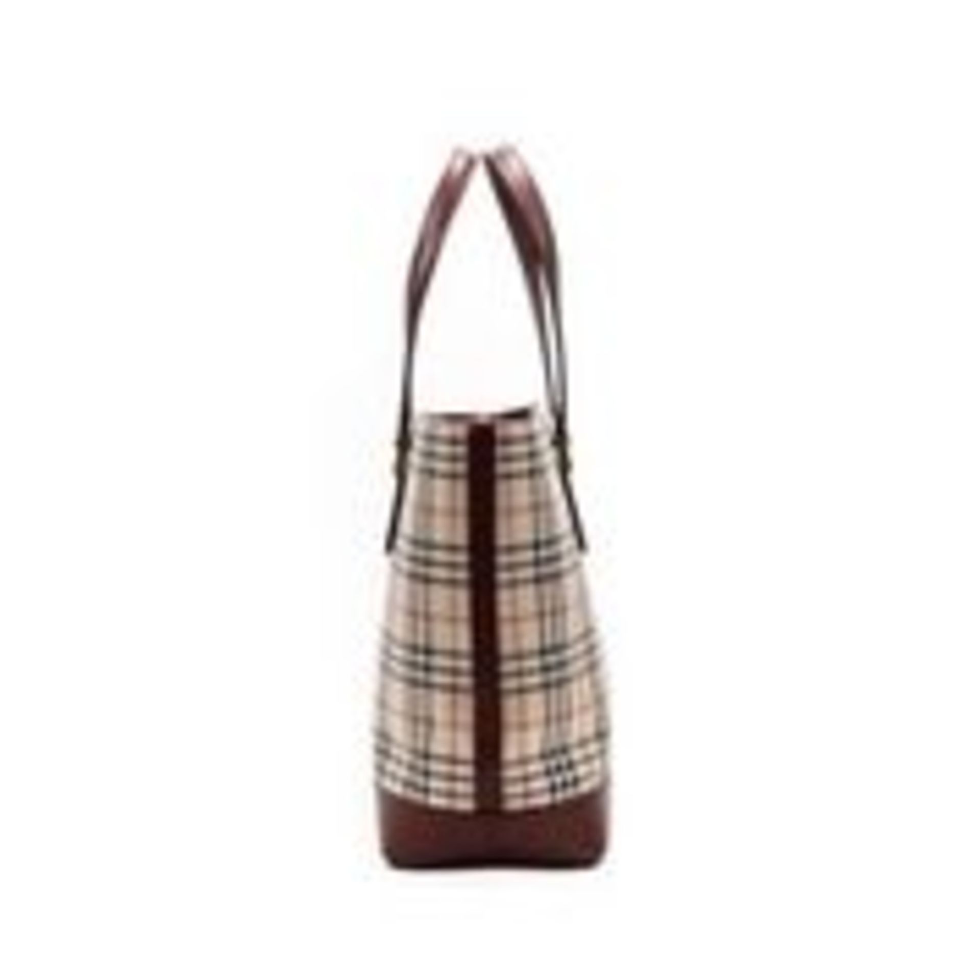 RRP £790 Burberry Bicolor Shopping Zip Tote Shoulder Bag In Beige AAR2872 (Bags Are Not On Site, - Image 3 of 5