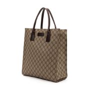 RRP £395 Gucci Tall Shopping Tote Shoulder Bag Dark Brown/Beige Grade A AAR2447 (Bags Are Not On