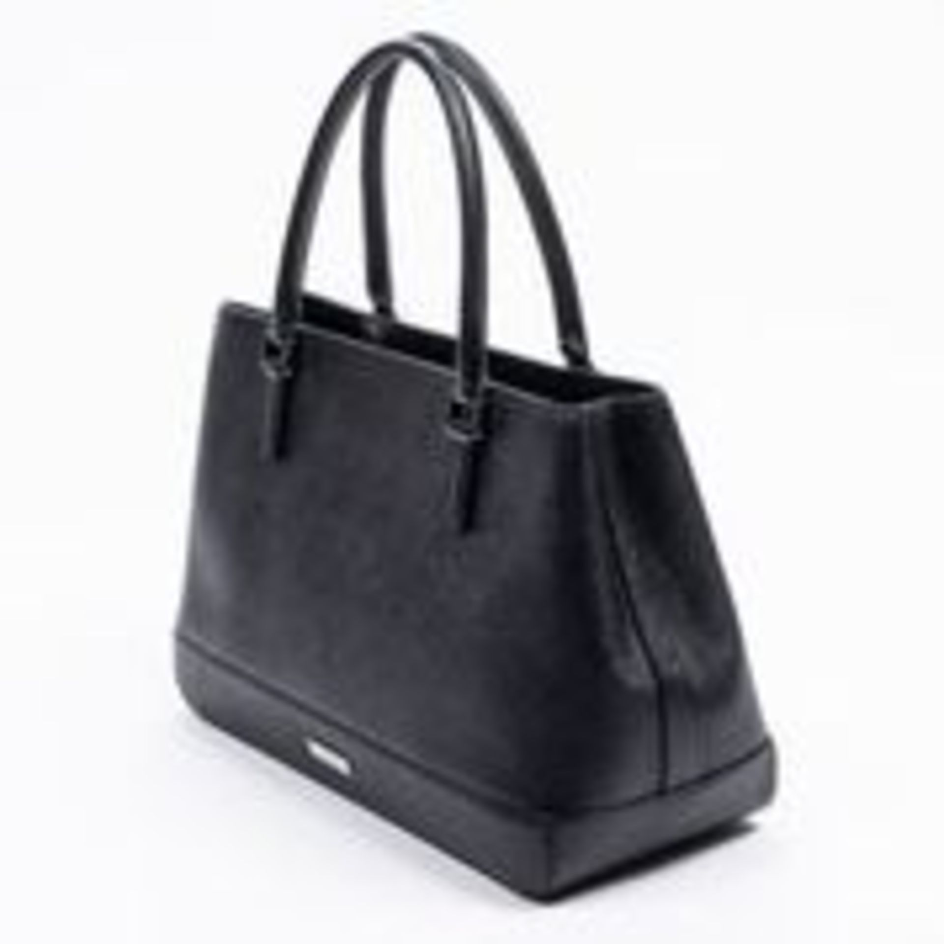 RRP £380 Burberry Vintage Short Top Open Handbag In Black AAR8634 (Bags Are Not On Site, Please - Image 2 of 4