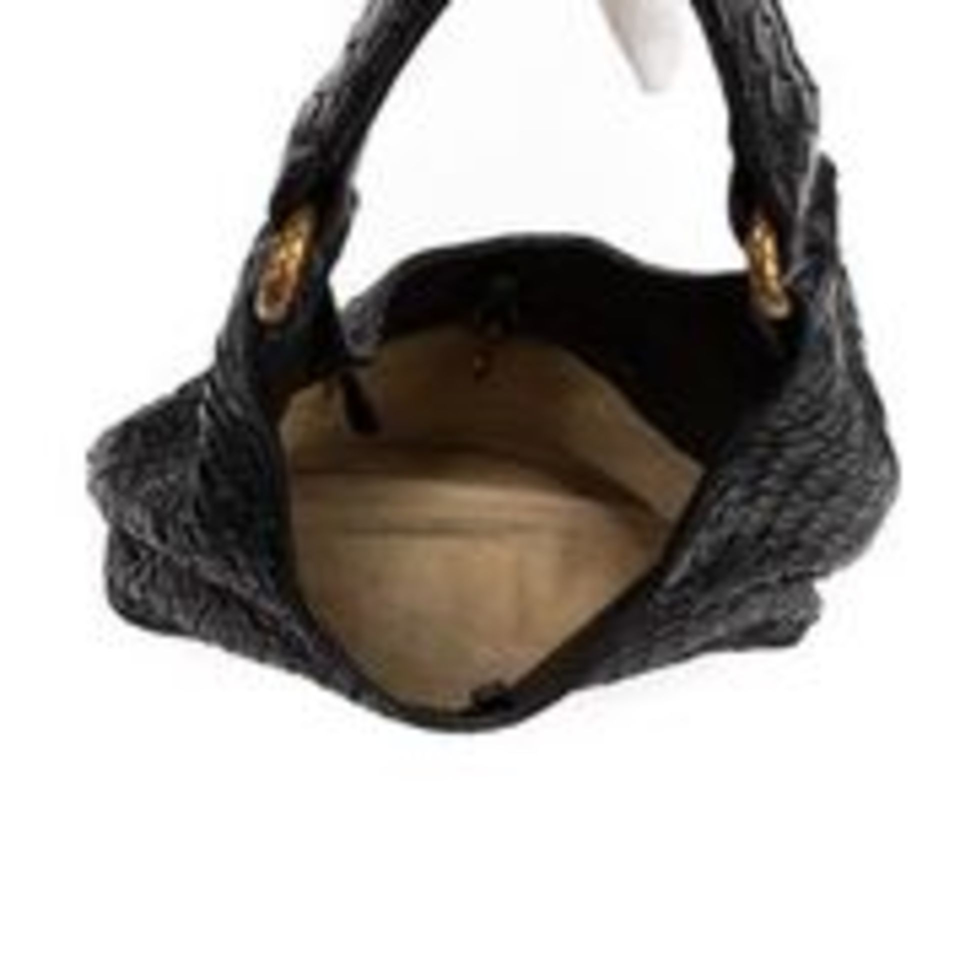 RRP £485 Bottega Veneta Vintage Ball Hobo Shoulder Bag In Black AAR2410 (Bags Are Not On Site, - Image 6 of 6