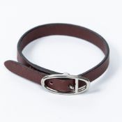 RRP £355 Hermes Vintage Buckle Bracelet Maroon Grade A AAQ4913 (Bags Are Not On Site, Please Email