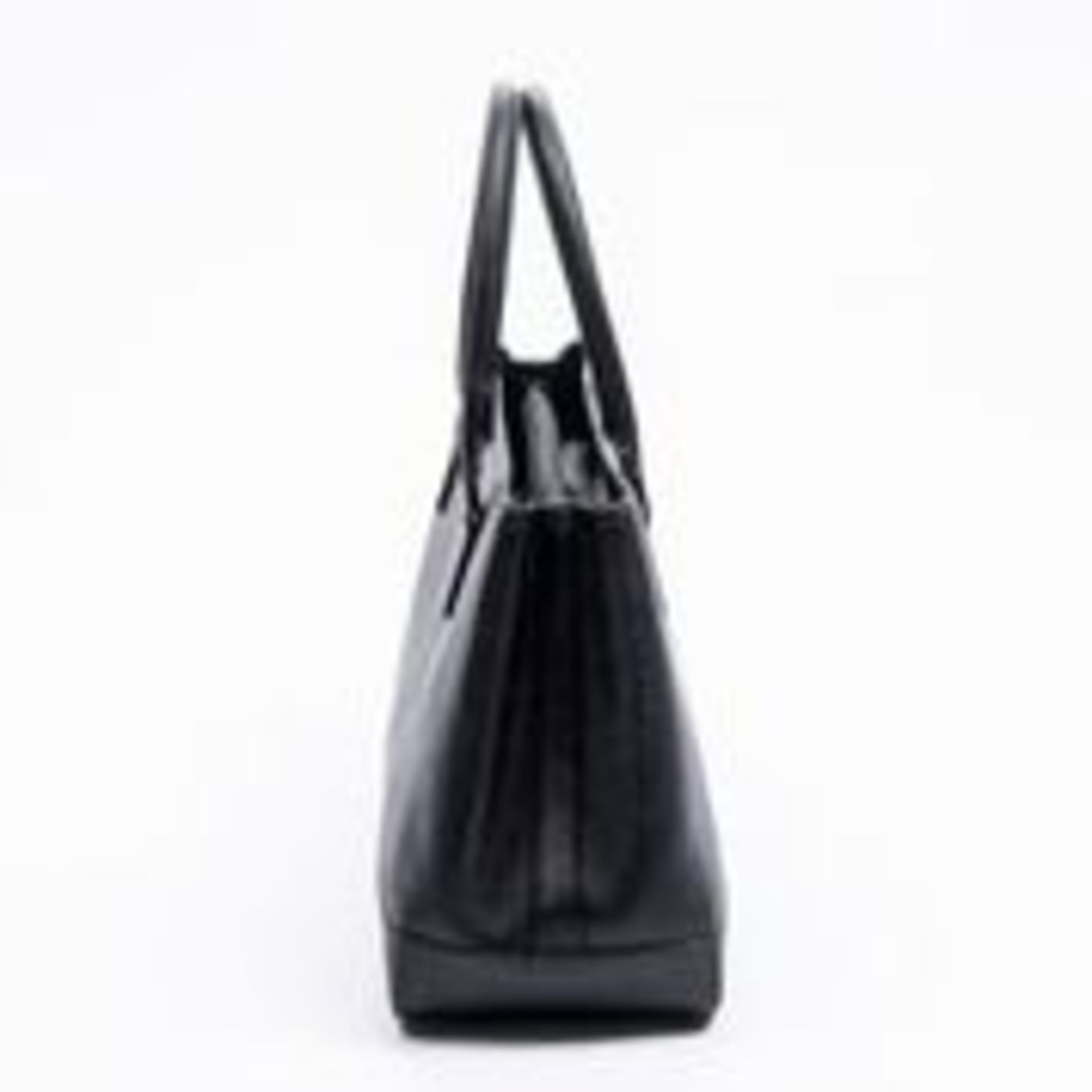 RRP £380 Burberry Vintage Short Top Open Handbag In Black AAR8634 (Bags Are Not On Site, Please - Image 4 of 4