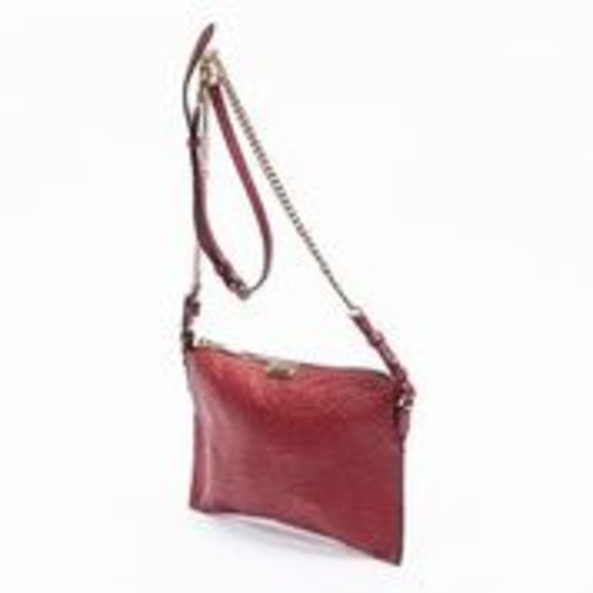 RRP £305 Burberry Chain Crossbody Shoulder Bag In Red AAR8720 (Bags Are Not On Site, Please Email - Image 2 of 5