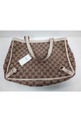 RRP £1600 Gucci Abbey Tote Shoulder Bag Biege/Brown Ivory Leather (Aan9862) Grade A (Appraisals