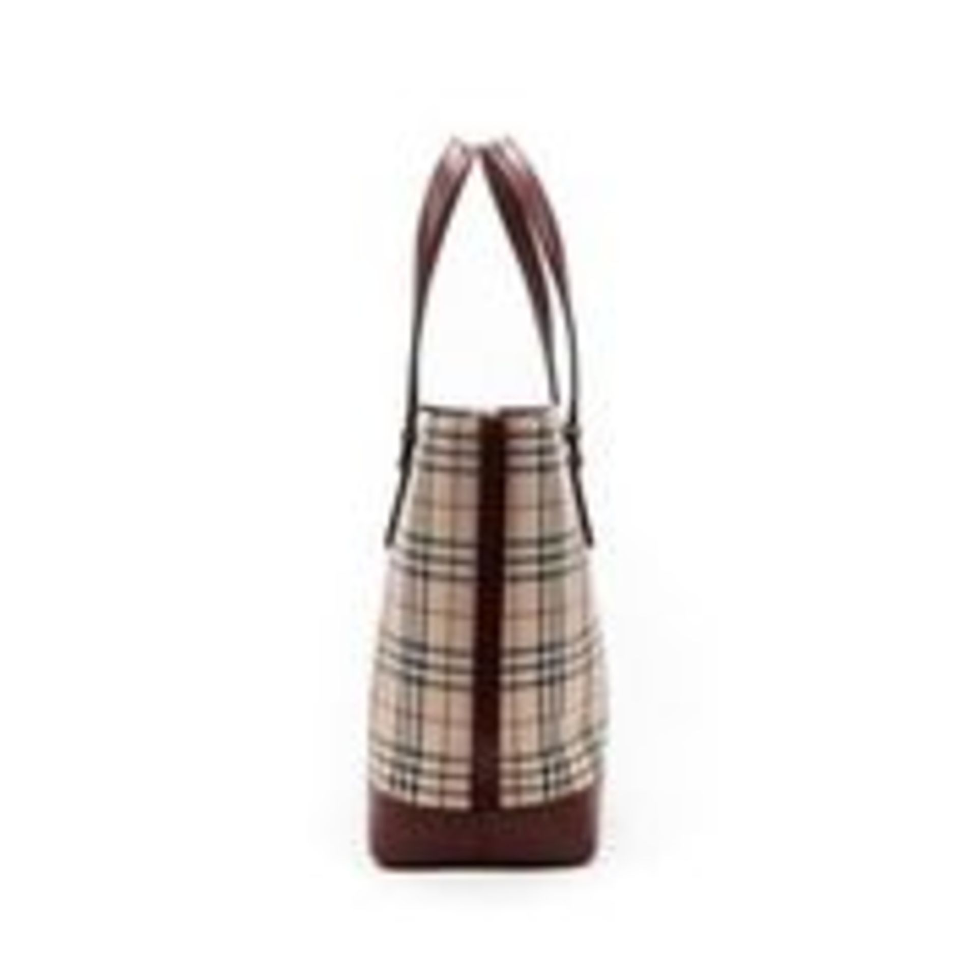 RRP £790 Burberry Bicolor Shopping Zip Tote Shoulder Bag In Beige AAR2872 (Bags Are Not On Site, - Image 4 of 5