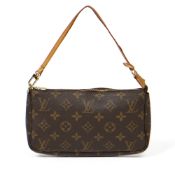 RRP £395 Louis Vuitton Accessory Pouch Brown Grade A AAR7136 (Bags Are Not On Site, Please Email For