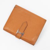 RRP £305 Hermes Bearn Compact Wallet Orange Grade AB AAQ4828 (Bags Are Not On Site, Please Email For