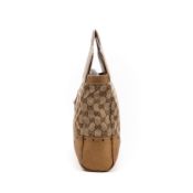 RRP £445 Gucci Punch Handle Tote Handbag Metallic Beige/Gold Grade AB AAR2293 (Bags Are Not On Site,