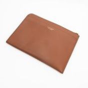 RRP £340 Burberry Zip Around Document Case Shoulder Bag In Brown AAR8940 (Bags Are Not On Site,