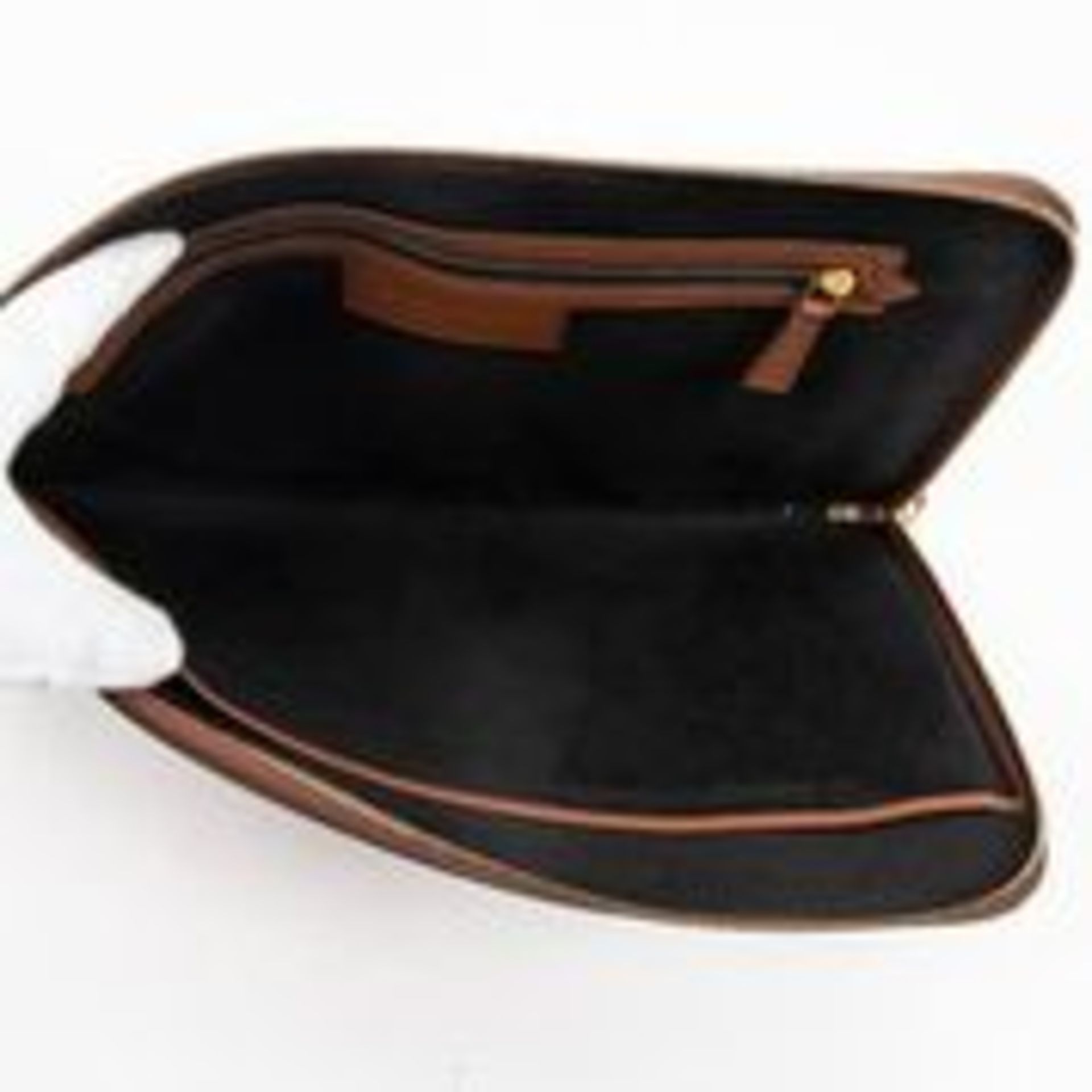RRP £340 Burberry Zip Around Document Case Shoulder Bag In Brown AAR8940 (Bags Are Not On Site, - Image 3 of 3