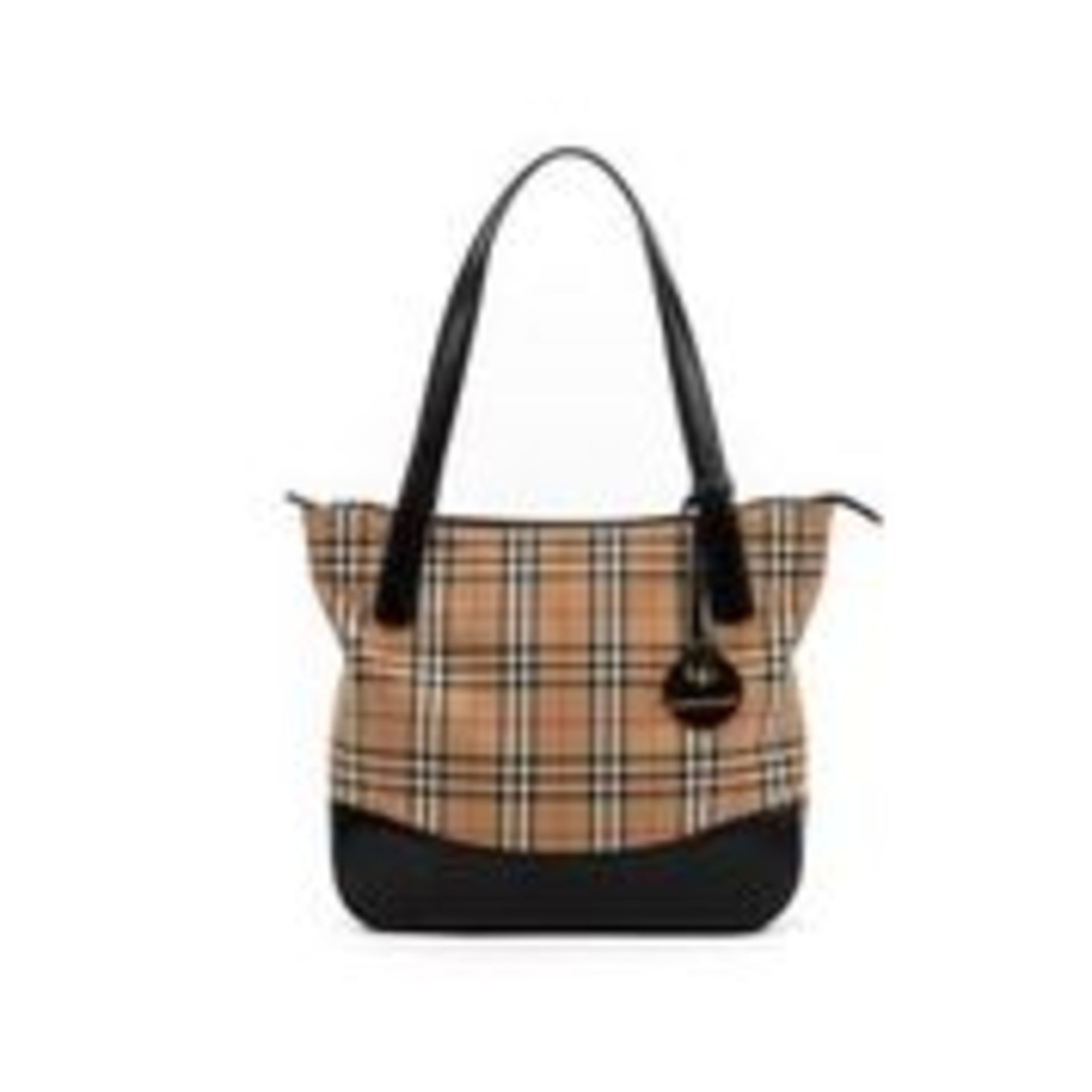 RRP £415 Burberry Bi Color Tote Black/Beige Shoulder Bag AAR2415 (Bags Are Not On Site, Please Email - Image 2 of 4