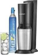 (Jb) RRP £160 Lot To Contain 1 Boxed Sodastream Crystal Mega Pack Sparkling Water Maker With Glass C