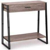 (Jb) RRP £100 Lot To Contain 1 Boxed Lauge Brack Console Table