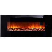 RRP £220 Boxed Warmie Homy Wall Mounted Electric Fireplace (Appraisals Available On Request) (