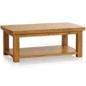 RRP £180 Lot To Contain 1 Boxed Wayfair Wooden Coffee Table In Oak Finish