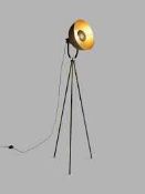 (Jb) RRP £150 Lot To Contain 1 Boxed John Lewis And Partners Millhouse Floor Lamp With Antiqued Bras