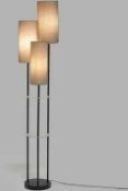 (Jb) RRP £150 Lot To Contain 1 Boxed John Lewis And Partners Cluster Shelf 3 Light Floor Lamp With S