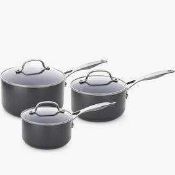 (Jb) RRP £165 Lot To Contain 1 Boxed Green Pan Infinity Professional Ceramic Non Stick 6 Piece Set (