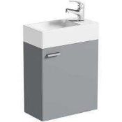 RRP £620 Boxed Latisha 1200Mm Single Hung Wall Vanity Unit (Appraisal Available On Request)(Pictures