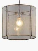 (Jb) RRP £195 Lot To Contain 3 Boxed John Lewis And Partners Croft Collection Leighton Pendant Shade