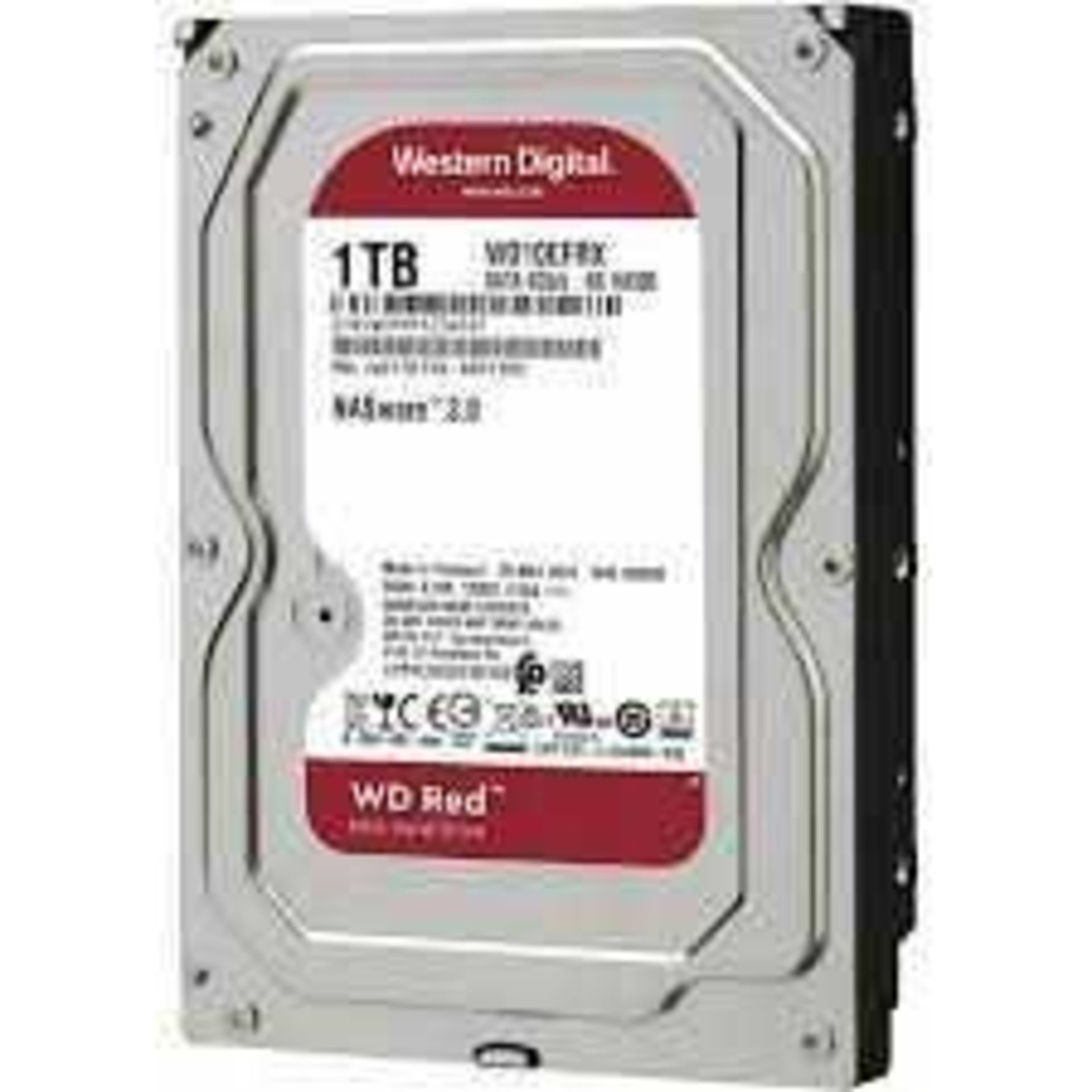 RRP £120 Western Digital Wd40Efrx Naswear3.0 4 Terabyte Internal Hard Drive (Appraisals Available On