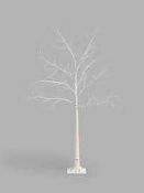 (Jb) RRP £90 Lot To Contain 1 Boxed John Lewis And Partners 6Ft Pre Lit White Birch Tree (908253)