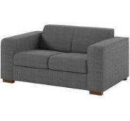 RRP £350 Alicante Grey Fabric Upholstered 3 Seater Sofa (116724) (Appraisals Available On Request)(