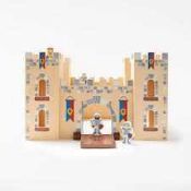 (Jb) RRP £75 Lot To Contain 3 Boxed John Lewis And Partners Wooden Castle Playsets For 3+ (No Tags)