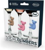 (Jb) RRP £240 Lot To Contain 24 Brand New Sets Of 6 High End Department Store Fred Social Climbers K