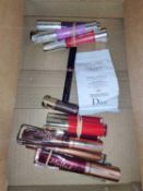 (Jb) RRP £220 Lot To Contain 15 Testers Of Assorted Premium Cosmetics To Include Too Faced, Dior And