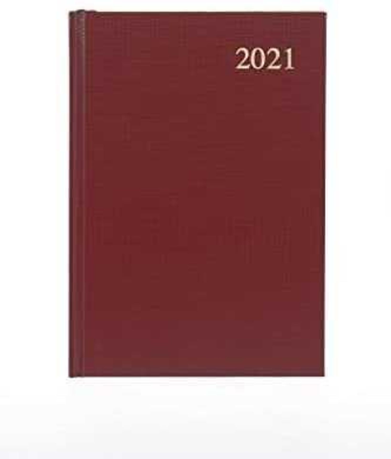 (Jb) RRP £120 Lot To Contain 20 Brand New Collins Essentials A5 Week View 2021 Planners In Maroon
