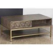 RRP £320 Boxed Elyse Grey Wash Coffee Tables (116733) (Appraisals Available On Request) (Pictures