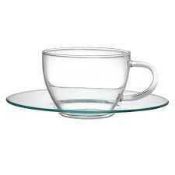 RRP £150 Lot To Contain X9 John Lewis Croft Collection Bramley Espresso Cups And Saucers(2 In Each)