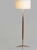 RRP £195 Lot To Contain 1 Boxed John Lewis Spindle Wooden Floor Standing Lamp