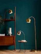 RRP £195 Lot To Contain 2 John Lewis Boxed Lights Including One Pleat Globe Light With A Opal Glass