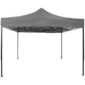 RRP £150 Lot To Contain 1 Boxed Wayfair Hooten 2Mx2M Steel Pop Up Gazebo 2Mx2M Steel Pop Up Gazebo