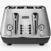 RRP £125 De'Longhi 4 Slice Toaster (1279391) (Appraisals Available On Request)(Pictures For