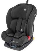 RRP £170 Boxed Maxi Cosi Titan Basic Black In Car Children's Safety Seat (1195613) (Appraisals