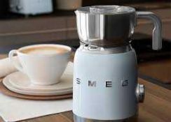 RRP £160 Boxed Smeg Classic Cream Retro Style Milk Frother (1492400) (Appraisals Available On