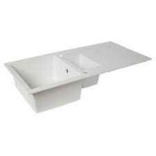 RRP £130 Boxed 1.5 Bowl Sink Unit With Drainer