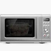 RRP. £150 To Contain 1 Boxed John Lewis And Partners 25L Microwave With Digital Display