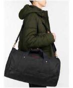 RRP £150 Barbour Waxed Cotton International Explorer Duffle Bag In Navy (1127274) (Appraisals