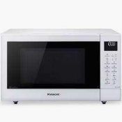RRP £195 Boxed Panasonic Nn-Ct55Jw White Convection Microwave Oven With Grill (1188183) (