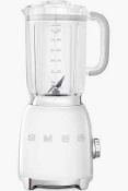 RRP £160 Boxed Smeg Retro Style Food Blender In Classic Cream (85549416) (Appraisals Available On