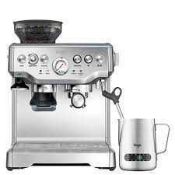 RRP £600 Boxed Sage By Heston Blumenthal Barista Express Automatic Bean-To-Cup Stainless Steel