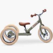 RRP £170 Lot To Contain 2 Assorted Items To Include A Trybike Children's First 2-In-1 Balance Bike